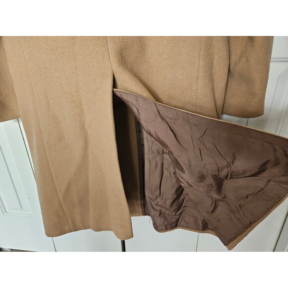Vintage Austin Arnold of England wool cashmere camel maxi coat XL XXL 2X - Picture 6 of 12